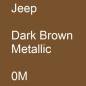 Preview: Jeep, Dark Brown Metallic, 0M.